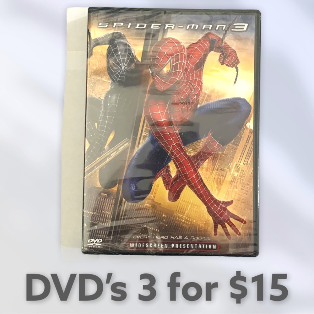 📀 Spider-Man 3 DVD movie brand new 📀